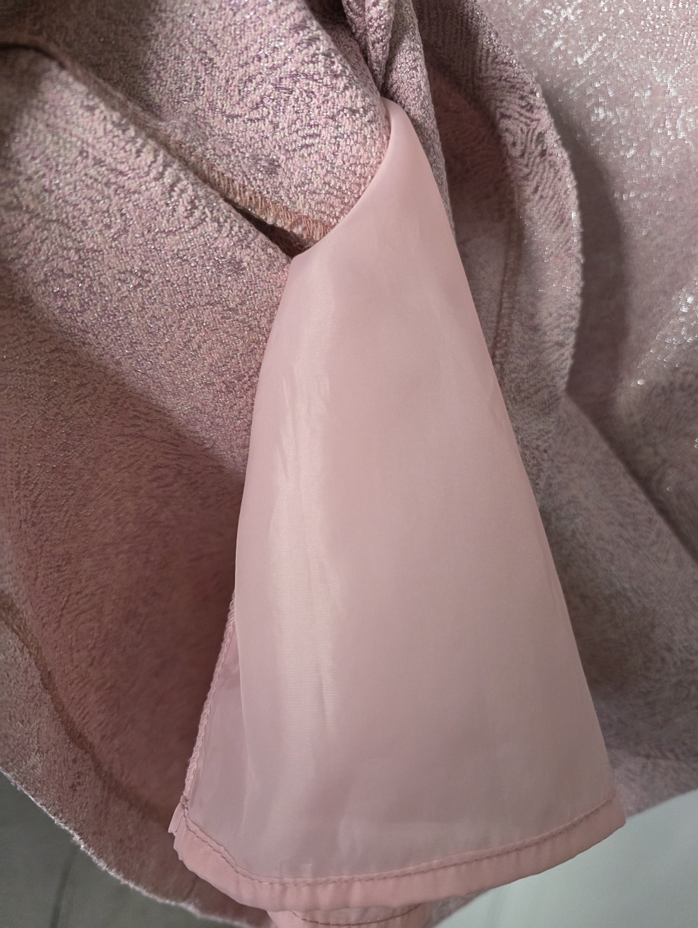 NWT CLN Dress in shimmering pink Large - Picture 16 of 17